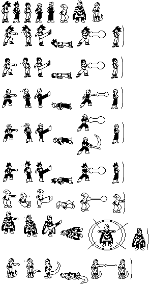dragon ball z personnage