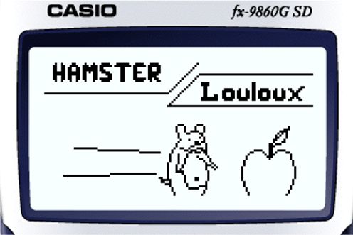 Planète Casio - Jeu Casio de reflexion - Hamster - louloux - Calculatrices