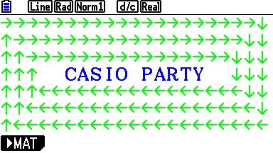Planète Casio - Jeu Casio - Casparty c.ed - eiyeron - Calculatrices
