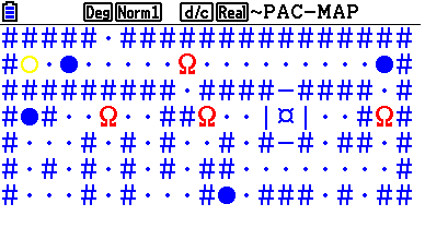 Planète Casio - Jeu Casio - Pac-Man Color - lancelot - Calculatrices