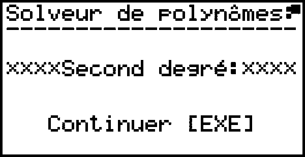 Planète Casio - Cours Casio de maths - Solveur Poly - RevenARTS - Calculatrices