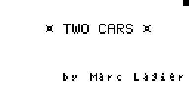 Two cars