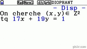 Equations diophantiennes