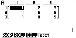 Matrice vers liste Basic Casio 1