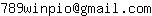 Email address, replace the 【arobase】 with a @ and ▶ with a . : 789winpio【arobase】gmail▶com