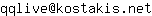 Email address, replace the 【arobase】 with a @ and ▶ with a . : qqlive【arobase】kostakis▶net