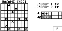 Planète Casio - Jeu Casio de reflexion - Hasami shogi 85 - helvetius - Calculatrices