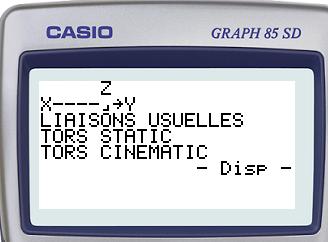 Planète Casio - Cours Casio des sciences de l'ingénieur (SI) - Ddl - rach - Calculatrices