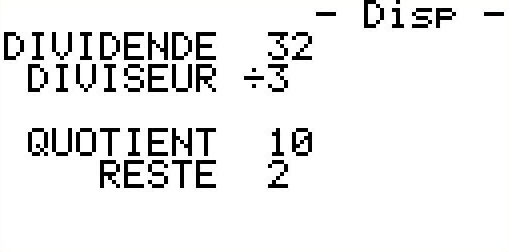 Planète Casio - Programme Casio - Division reste - kevlemateu - Calculatrices