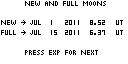 Planète Casio - Programme Casio - Fullmoon - Brian - Calculatrices