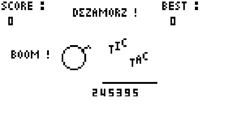 Planète Casio - Jeu Casio de direction ou tir - Dezamorz - matthyox - Calculatrices