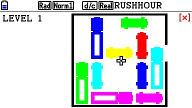 Planète Casio - Jeu Casio de reflexion - Rush hour color - purobaz - Calculatrices
