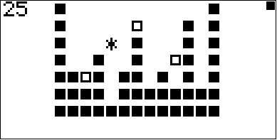 Planète Casio - Jeu Casio action ou sport - Bloc - positon - Calculatrices