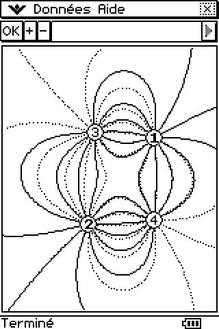 Planète Casio - Cours Casio de physique - Lignes de champ - tancredi - Calculatrices