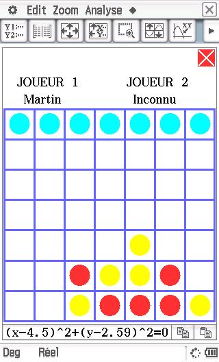 Planète Casio - Jeu Casio de reflexion - Puiss4 - martinusdu42 - Calculatrices