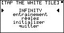 Tape the white