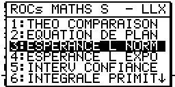 Planète Casio - Cours Casio de maths - Rocs maths s - louloux - Calculatrices