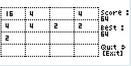 Planète Casio - Jeu Casio de reflexion - 2048 - EpicMario - Calculatrices