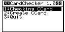 CardCheckerGen