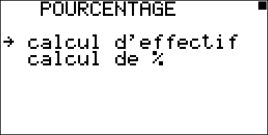 Pourcentage