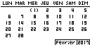 Calendrier