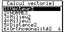 Calculvectoriel