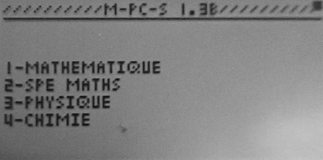 Planète Casio - Cours Casio - M-PC-S - akatsuki - Calculatrices