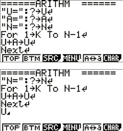 Suites term S