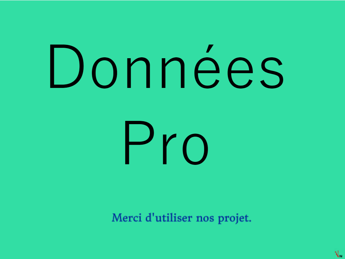 Données Pro