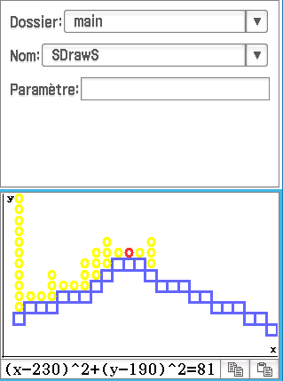 Planète Casio - Jeu Casio de direction ou tir - SDrawS - mastermokemo - Calculatrices