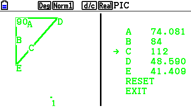 Planète Casio - Programme Casio de conversion - Trigo triangle rect. - palpatine_78 - Calculatrices