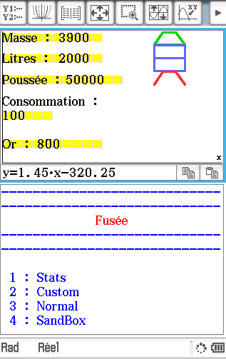 Planète Casio - Jeu Casio de reflexion - Fusée - mastermokemo - Calculatrices