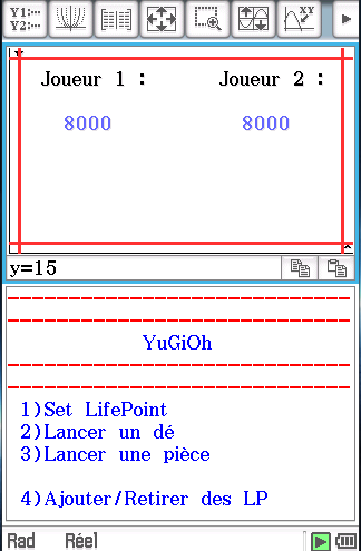 Planète Casio - Programme Casio - Compteur de vie - mastermokemo - Calculatrices