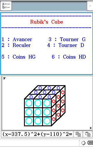 Planète Casio - Jeu Casio de reflexion - Rubiks Cube - mastermokemo - Calculatrices