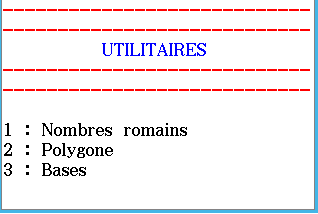 Utilitaires