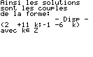 equations diophantiennes