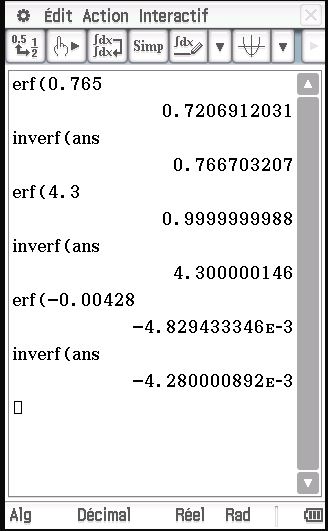 Planète Casio - Programme Casio - Fonction erreur - hashby - Calculatrices