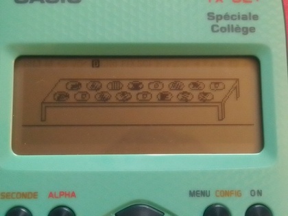 Mon menu, Casio Noël 2022