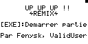 Planète Casio - Jeu Casio - Up Up Remix - validuser - Calculatrices