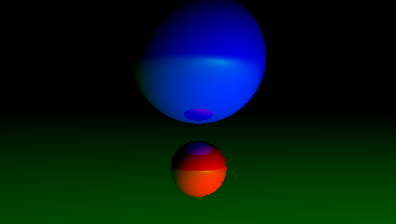 Planète Casio - Programme Casio de graphisme - Raytracer G90 - lightmare - Calculatrices