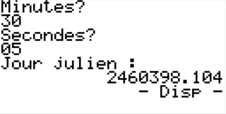 Planète Casio - Programme Casio de conversion - JrJul - astrolab - Calculatrices