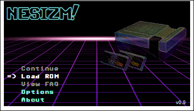 NESizm - émulateur NES