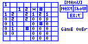 Planète Casio - Jeu Casio de reflexion - Minesweeper - marcelsw - Calculatrices
