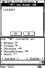 Planète Casio - Programme Casio de conversion - Codage bases - mccyrille - Calculatrices