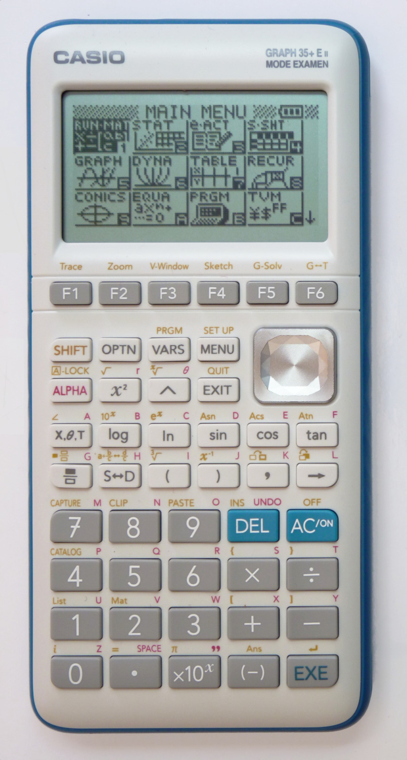 Mode Examen CASIO Graph 35+E II et Graph 90+E 